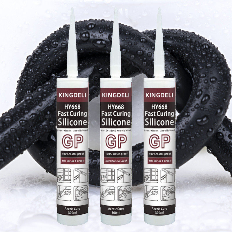 速い乾燥したすっぱいシリコーンの密封剤透明な色の防水